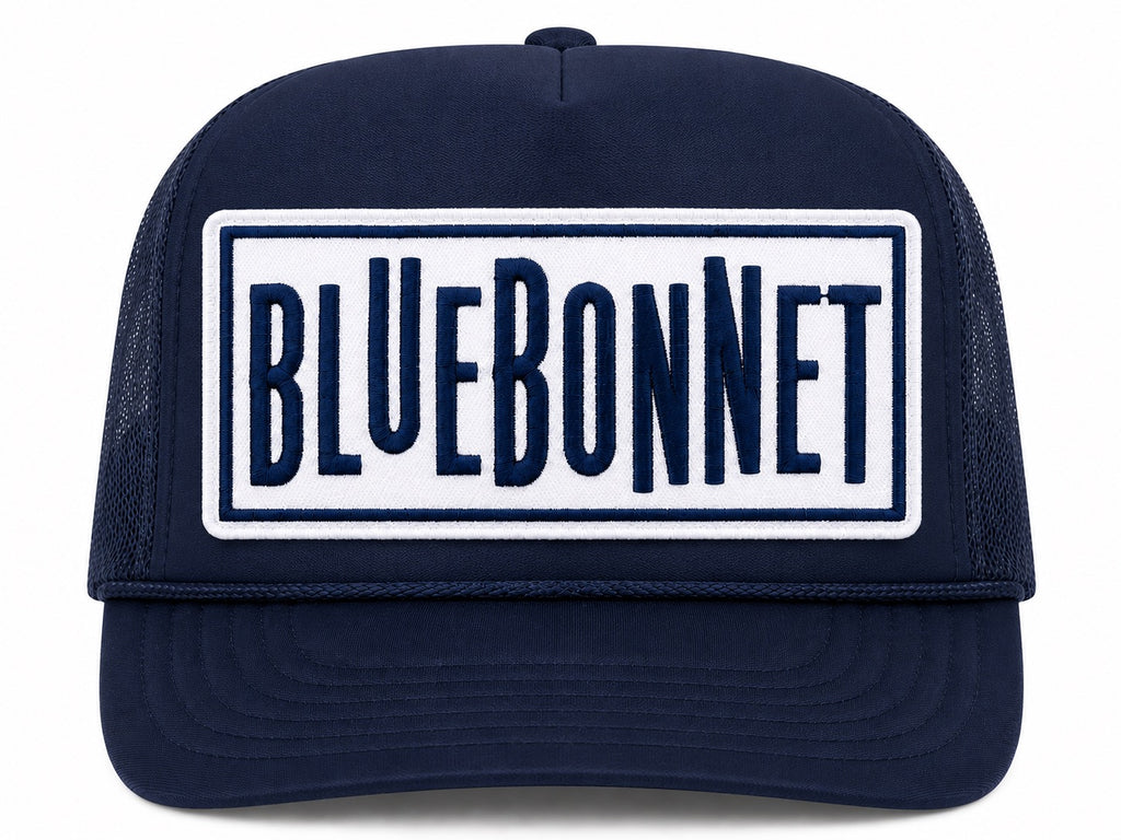 Bluebonnet Foam Trucker Hat