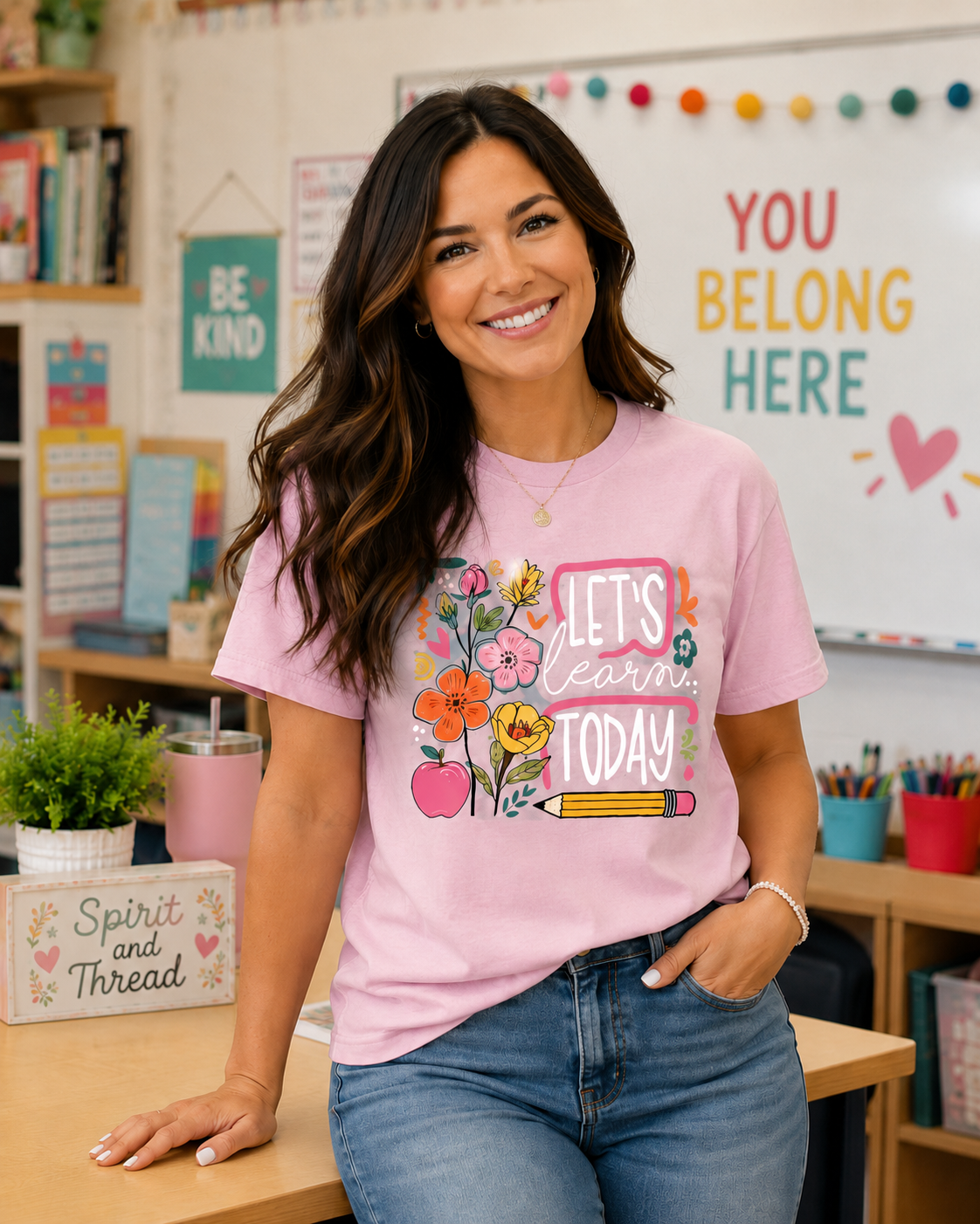 Let's Learn Today Comfort Colors T-Shirt