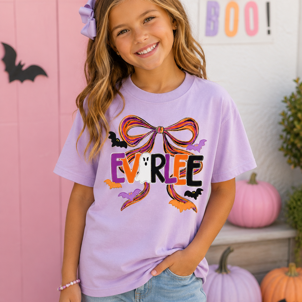 Custom Name Ghost Tee