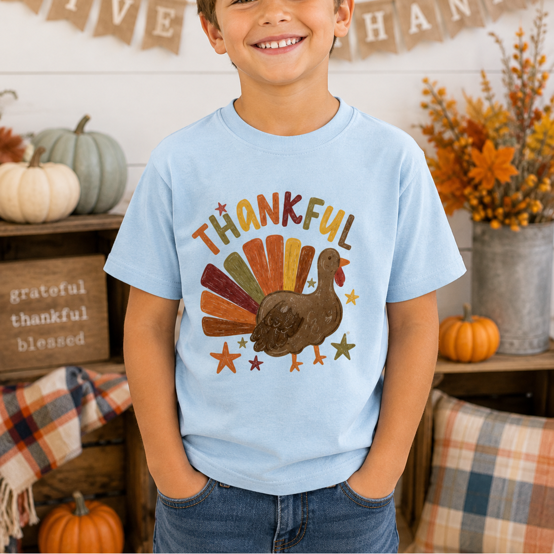 Thankful Turkey Tee