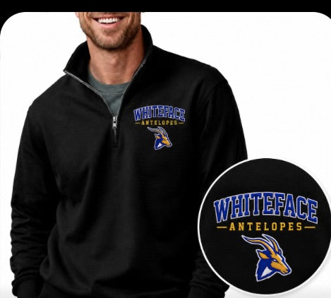 Custom Mascot Quarter-Zip Pullover