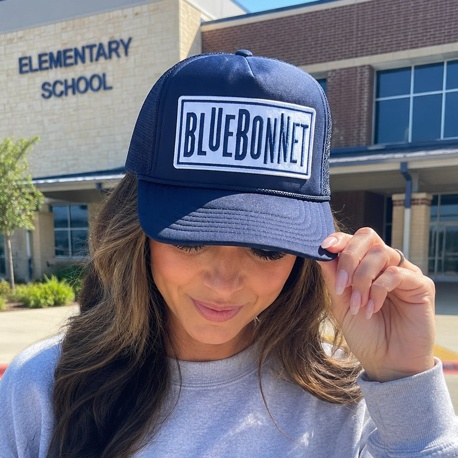 Bluebonnet Foam Trucker Hat