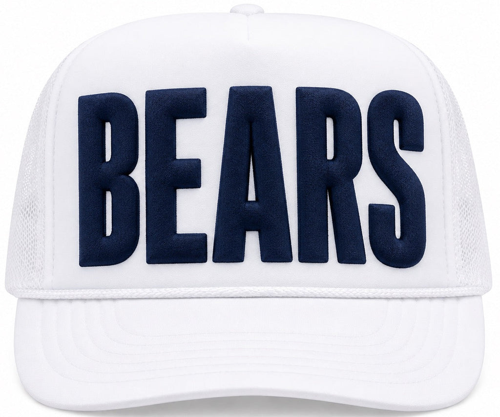 Bluebonnet Bears Foam Trucker Hat