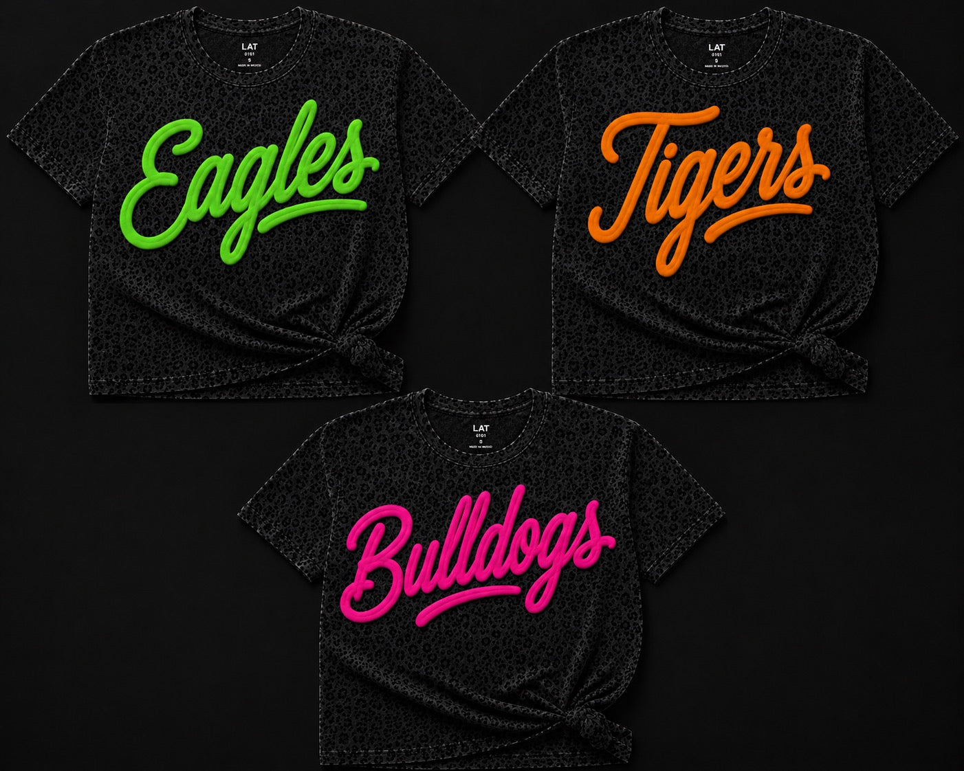 Neon Leopard Mascot Shirt