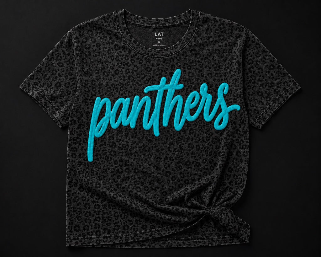 Neon Leopard Mascot Shirt