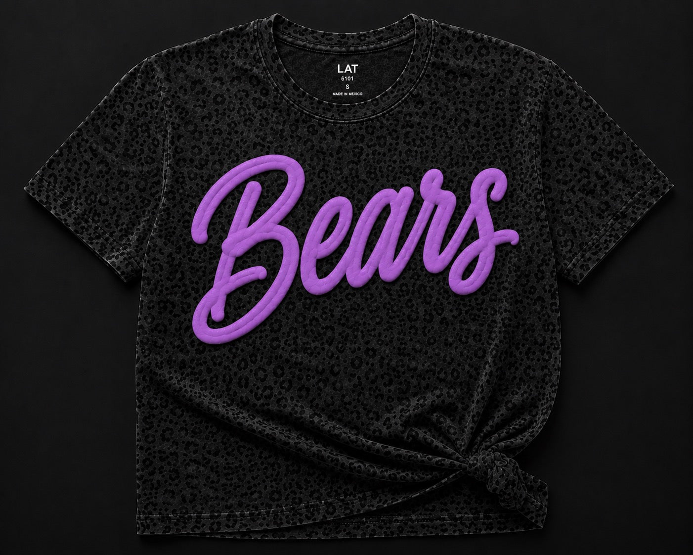 Neon Leopard Mascot Shirt